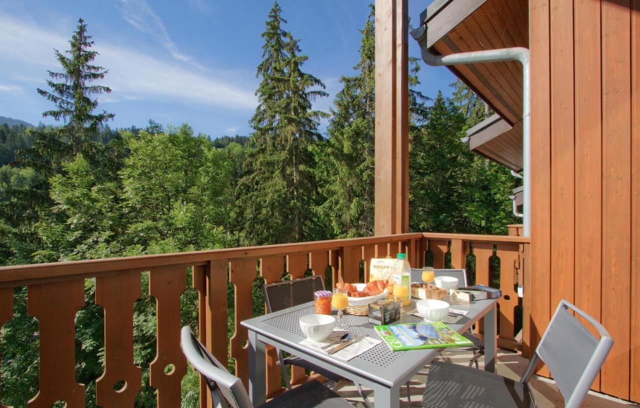 Residence Odalys Le Buet Morillon Exterior foto