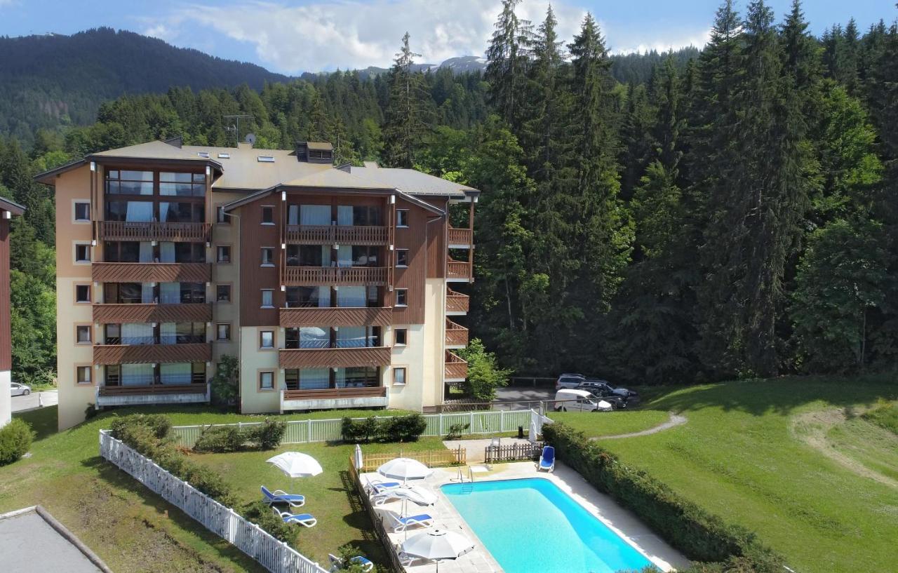 Residence Odalys Le Buet Morillon Exterior foto